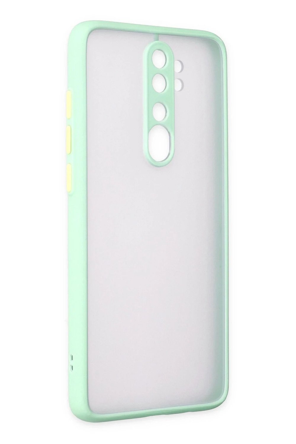 Mey İthalat®   Redmi Note 8 Pro Kılıf Montreal Silikon Kapak - Turkuaz