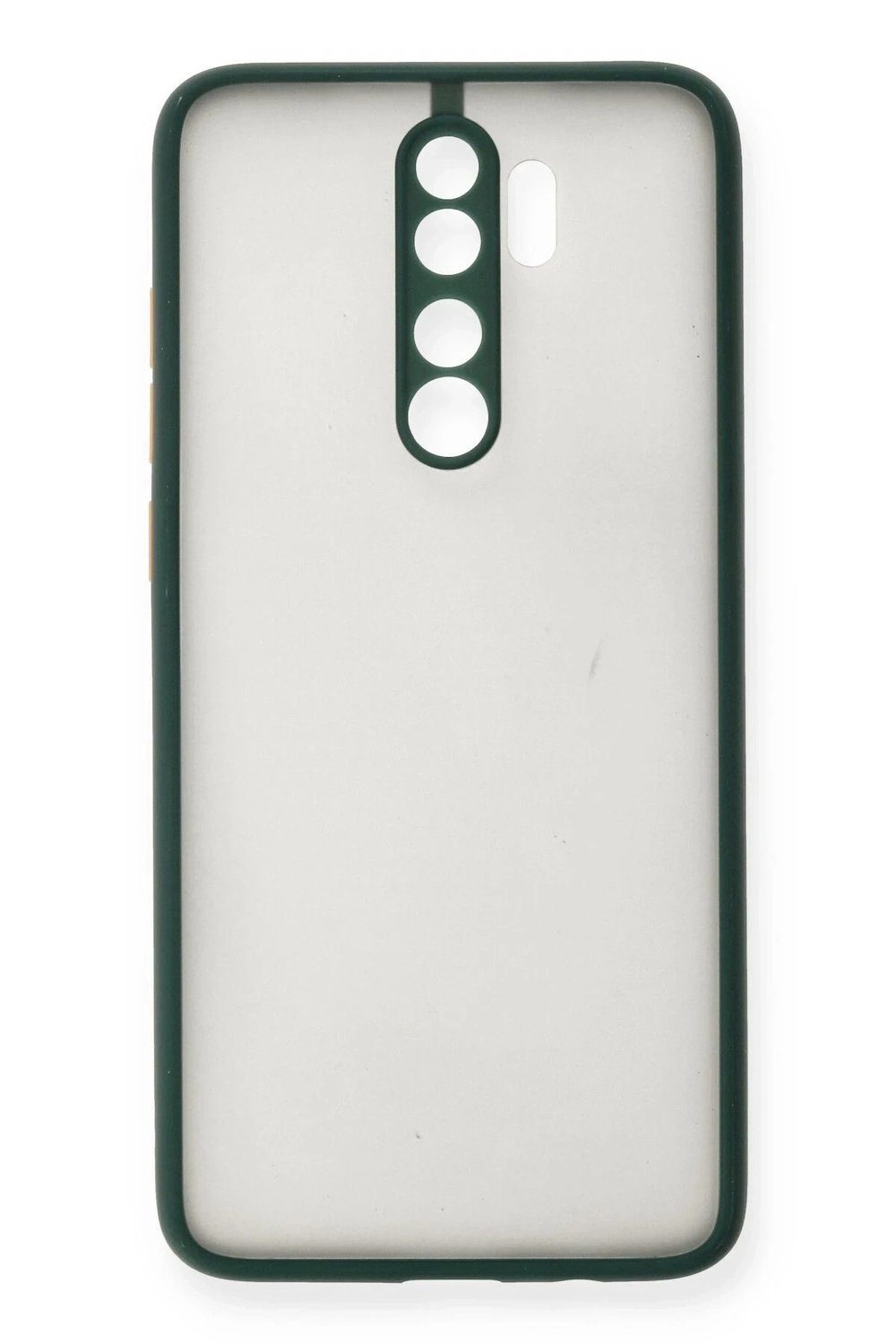 Mey İthalat®   Redmi Note 8 Pro Kılıf Montreal Silikon Kapak - Yeşil