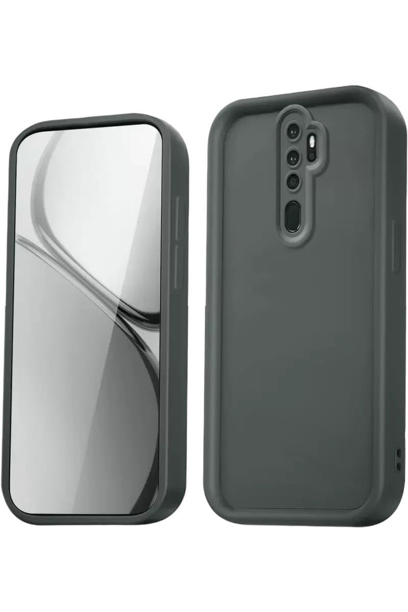 Mey İthalat®   Redmi Note 8 Pro Kılıf Viera Silikon - Gri