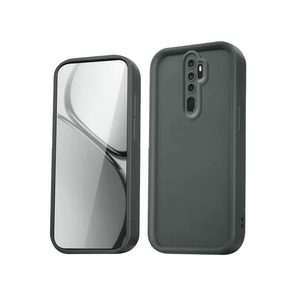 Mey İthalat®   Redmi Note 8 Pro Kılıf Viera Silikon - Gri