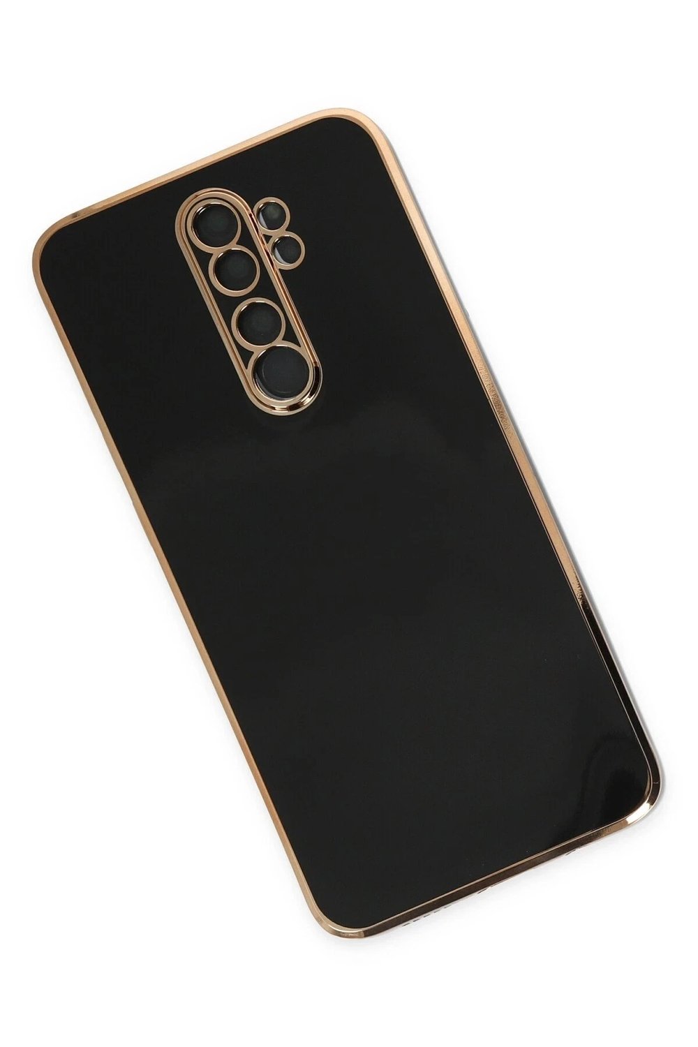 Mey İthalat®   Redmi Note 8 Pro Kılıf Volet Silikon - Siyah