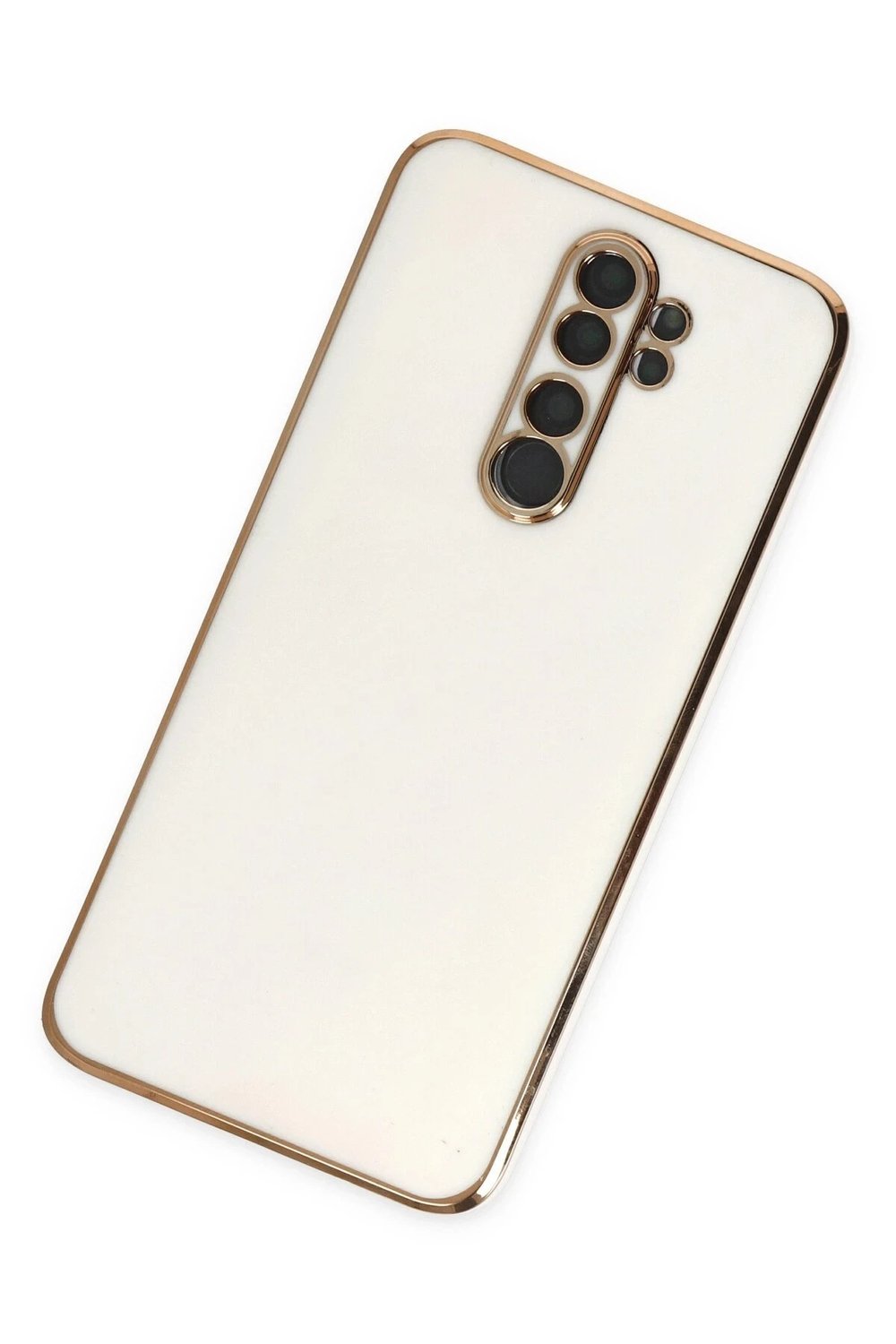 Mey İthalat®   Redmi Note 8 Pro Kılıf Volet Silikon - Beyaz