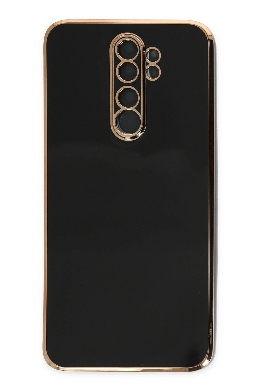 Mey İthalat®   Redmi Note 8 Pro Kılıf Volet Silikon - Siyah