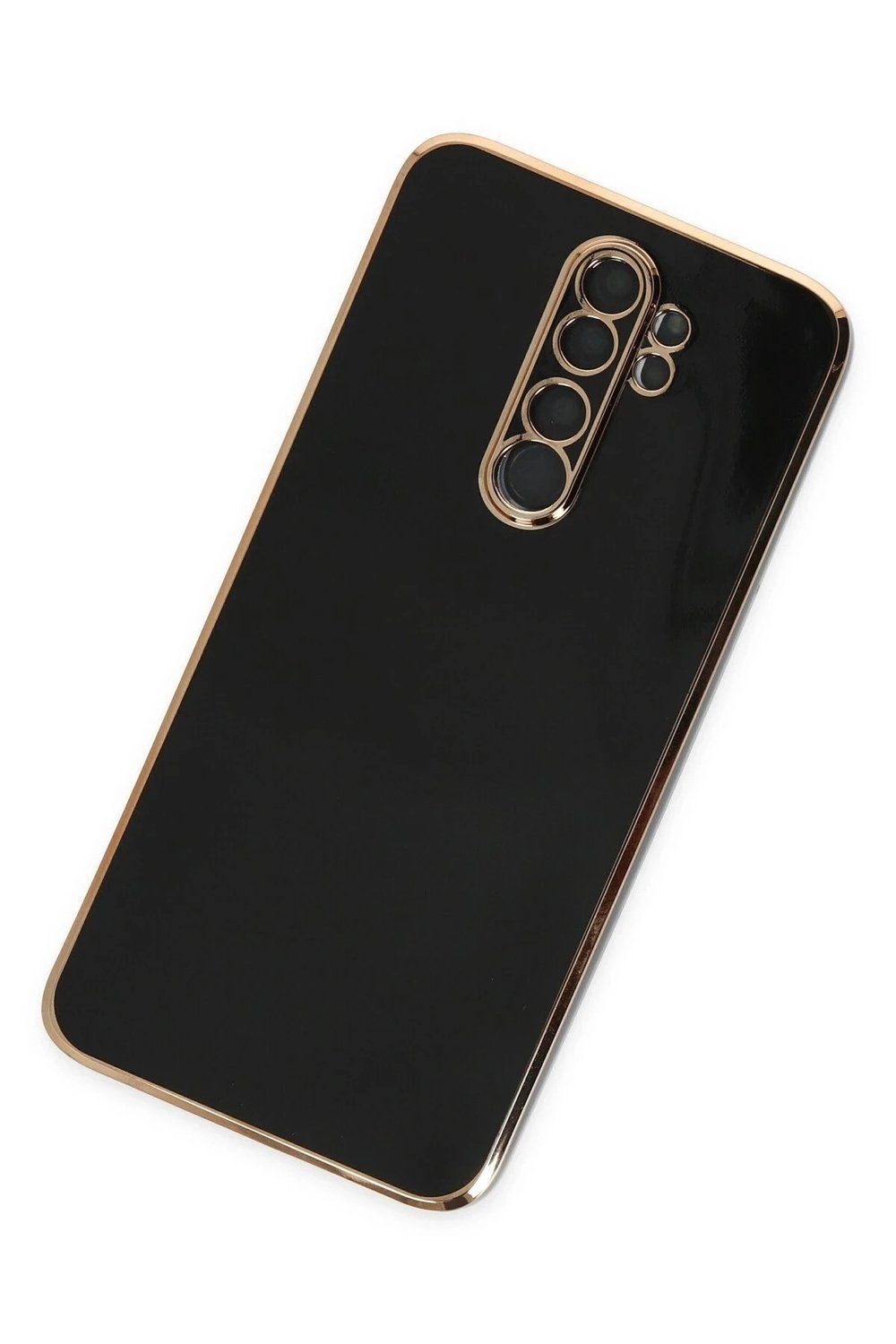 Mey İthalat®   Redmi Note 8 Pro Kılıf Volet Silikon - Siyah