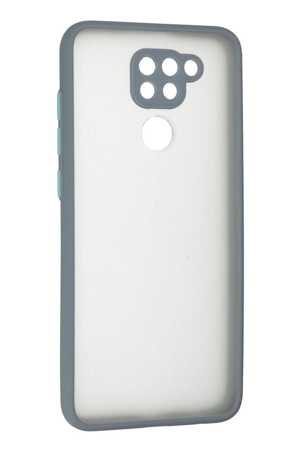Mey İthalat®   Redmi Note 9 Kılıf Montreal Silikon Kapak - Gri
