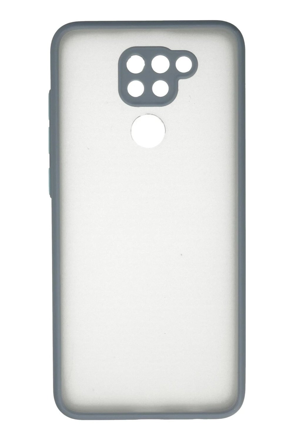 Mey İthalat®   Redmi Note 9 Kılıf Montreal Silikon Kapak - Gri