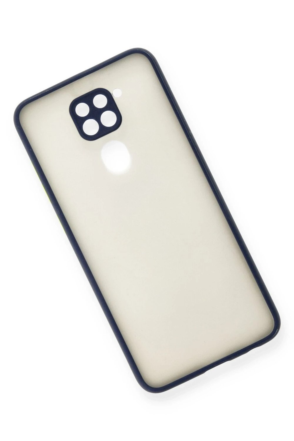 Mey İthalat®   Redmi Note 9 Kılıf Montreal Silikon Kapak - Lacivert
