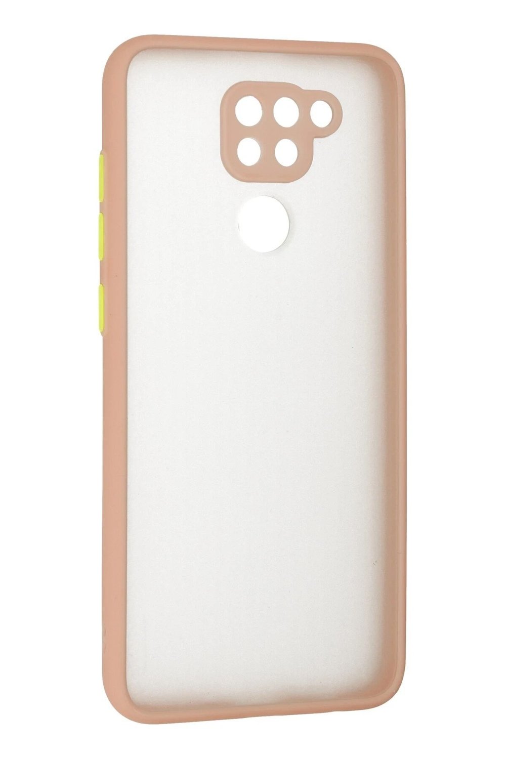 Mey İthalat®   Redmi Note 9 Kılıf Montreal Silikon Kapak - Pembe
