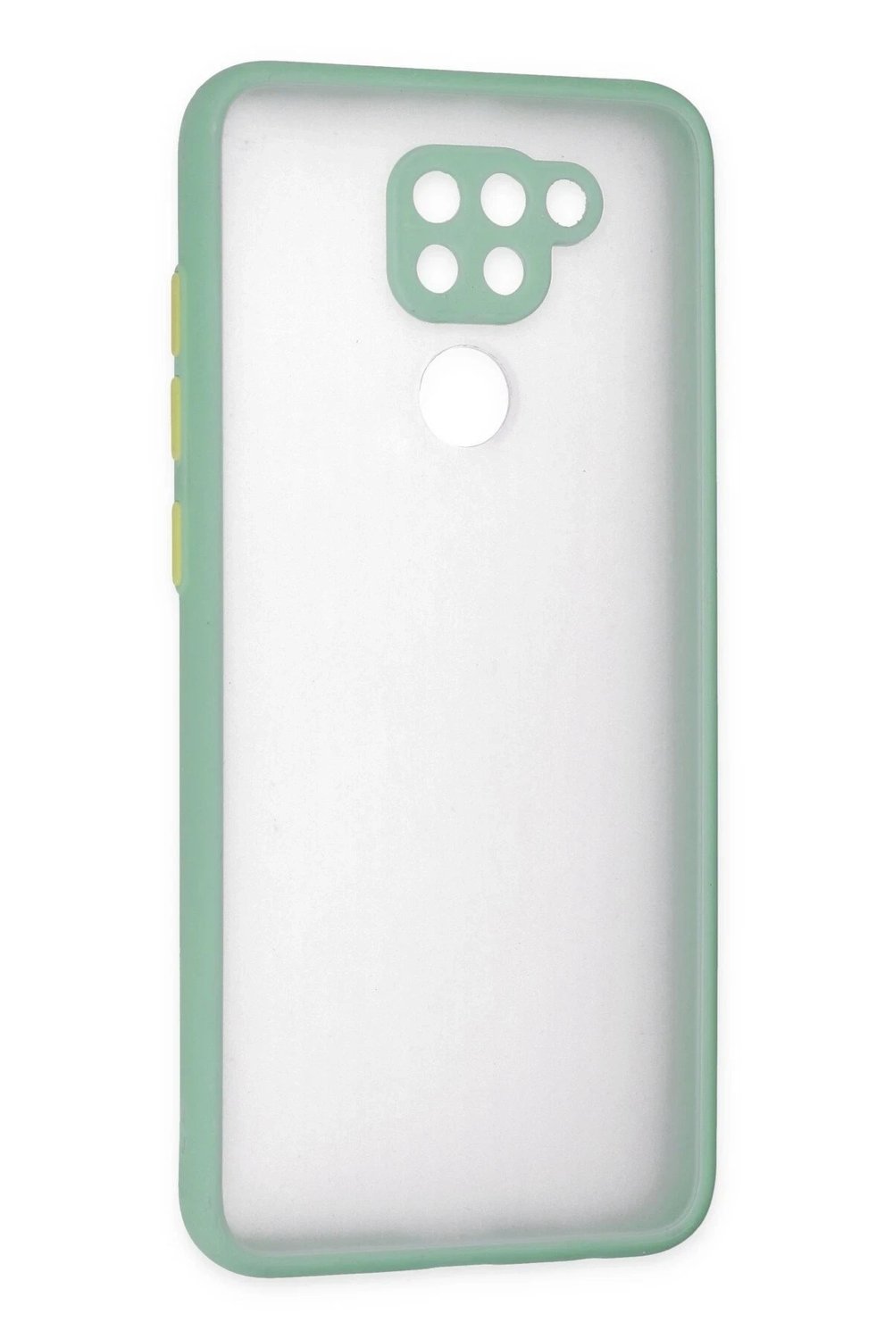 Mey İthalat®   Redmi Note 9 Kılıf Montreal Silikon Kapak - Turkuaz