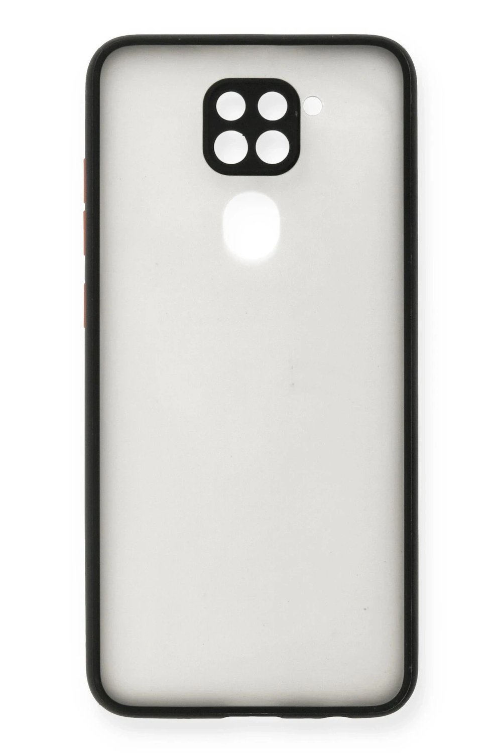 Mey İthalat®   Redmi Note 9 Kılıf Montreal Silikon Kapak - Siyah