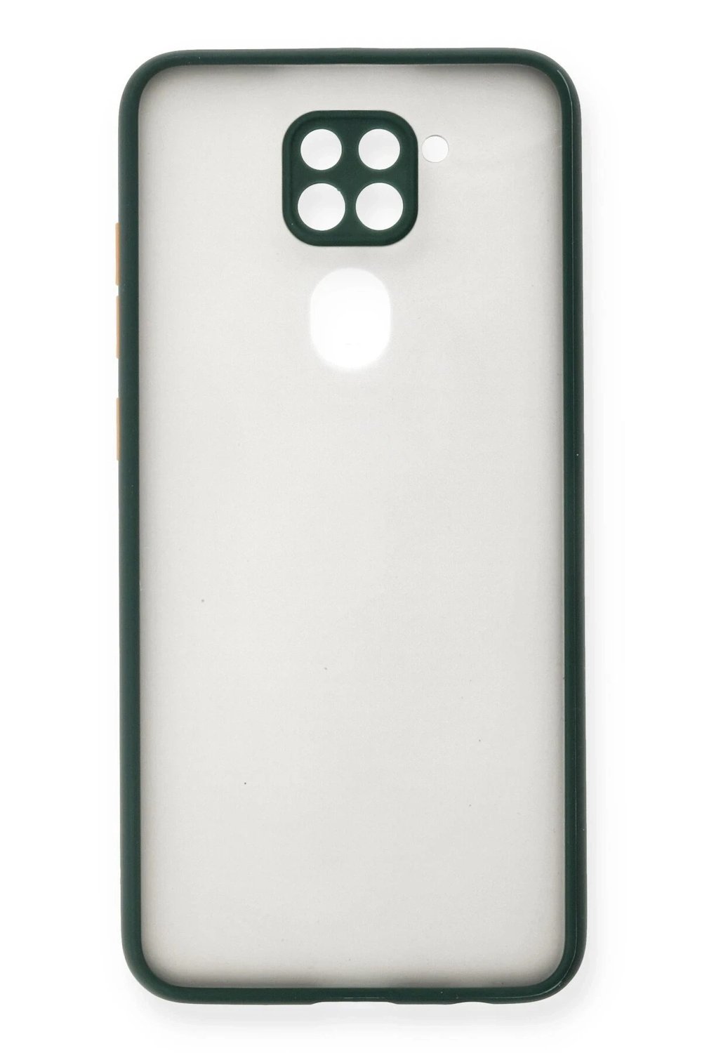 Mey İthalat®   Redmi Note 9 Kılıf Montreal Silikon Kapak - Yeşil