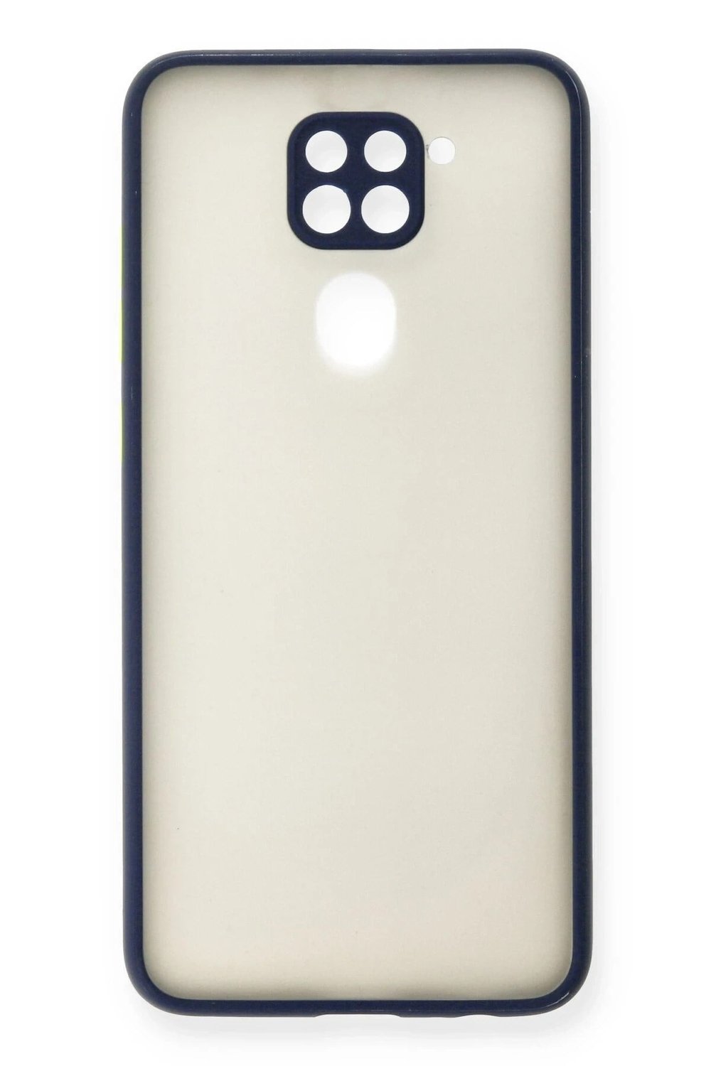 Mey İthalat®   Redmi Note 9 Kılıf Montreal Silikon Kapak - Lacivert