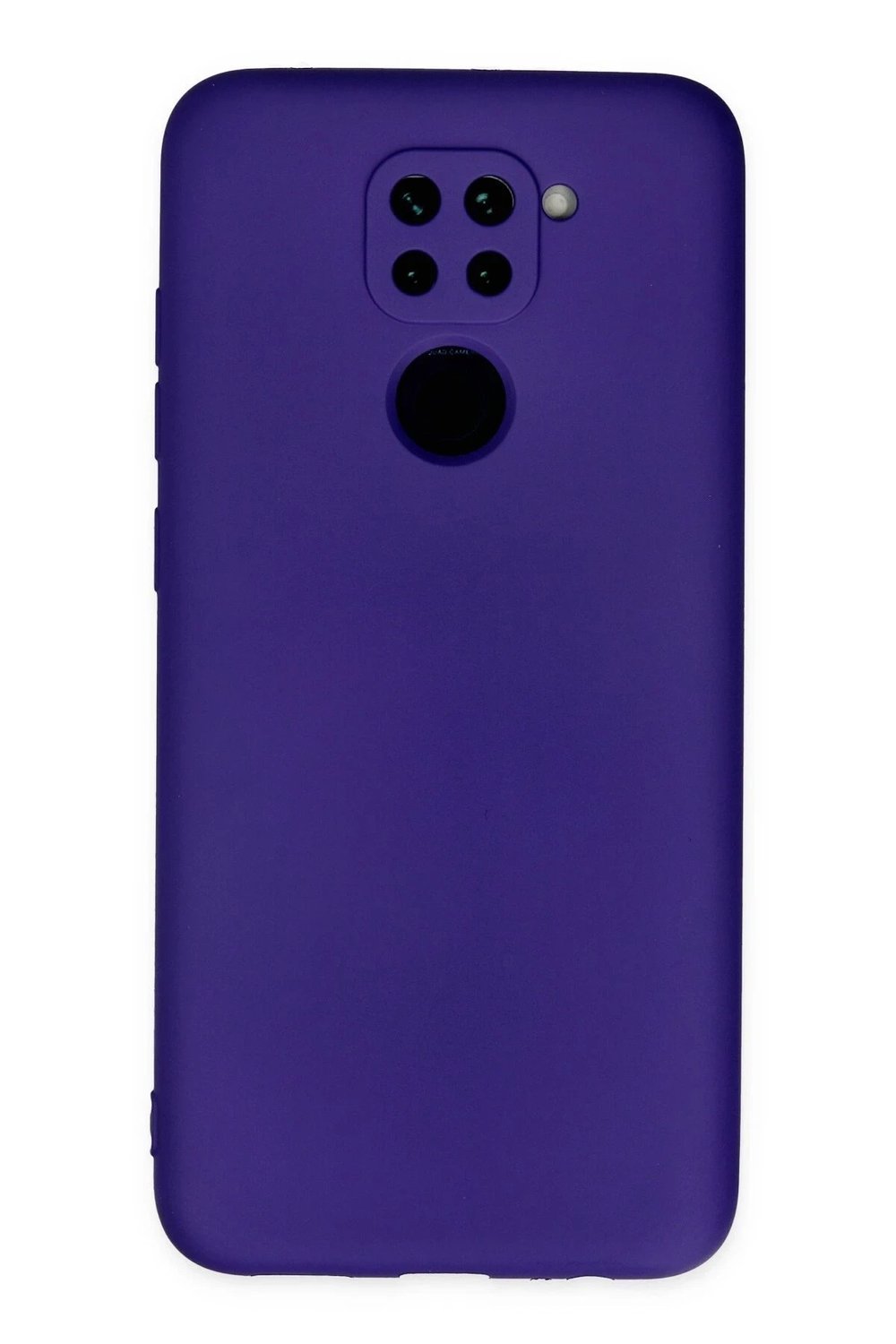Mey İthalat®   Redmi Note 9 Kılıf Nano içi Kadife Silikon - Mor