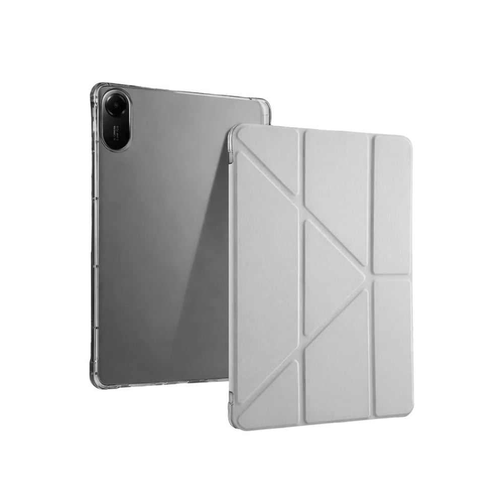 Mey İthalat®   Redmi Pad 2 Kalemlikli Mars Tablet Kılıfı - Gri