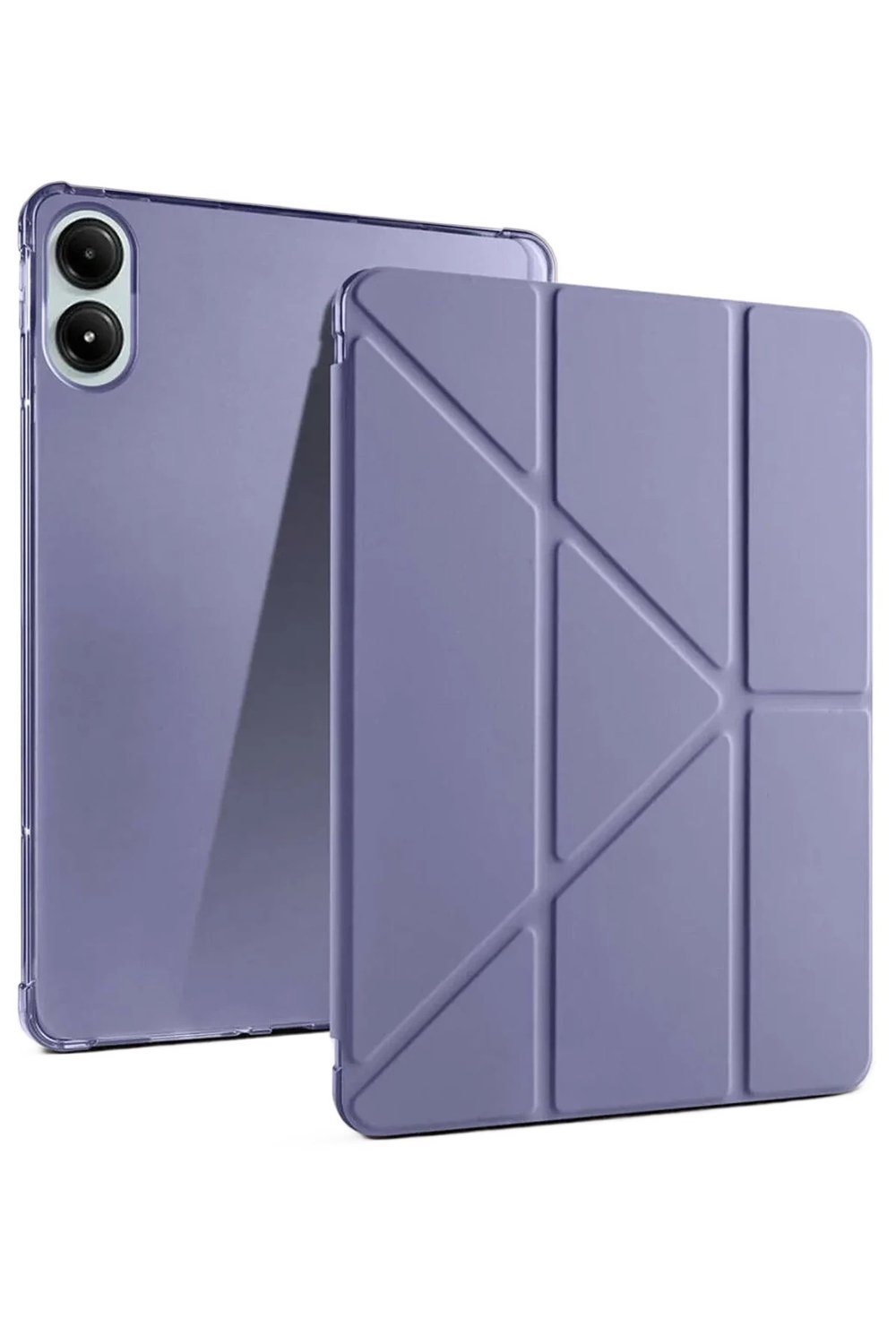 Mey İthalat®   Redmi Pad Pro 12.1 Kılıf Kalemlikli Mars Tablet Kılıfı - Lavender