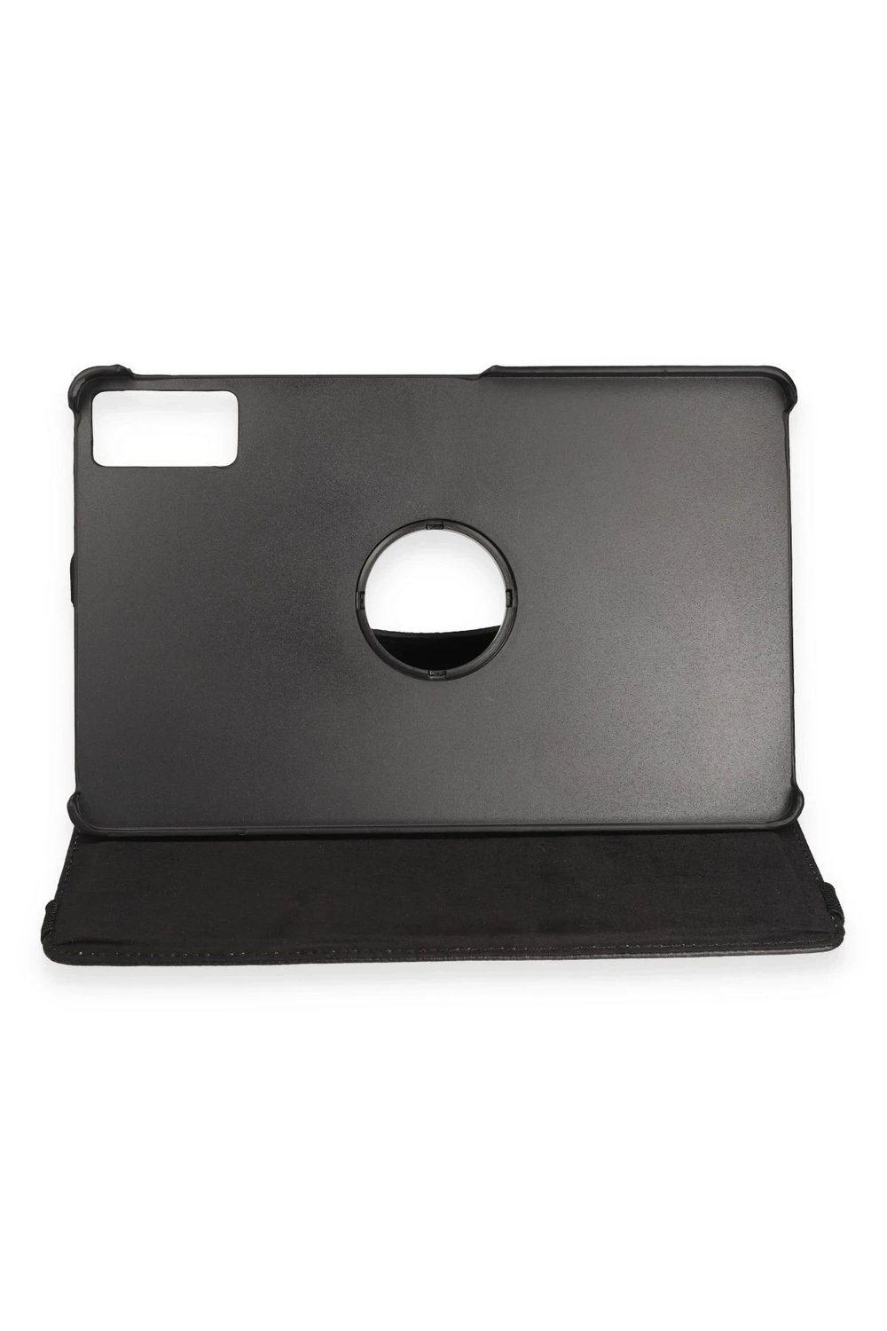 Mey İthalat®   Redmi Pad SE Kılıf 360 Tablet Deri Kılıf - Siyah