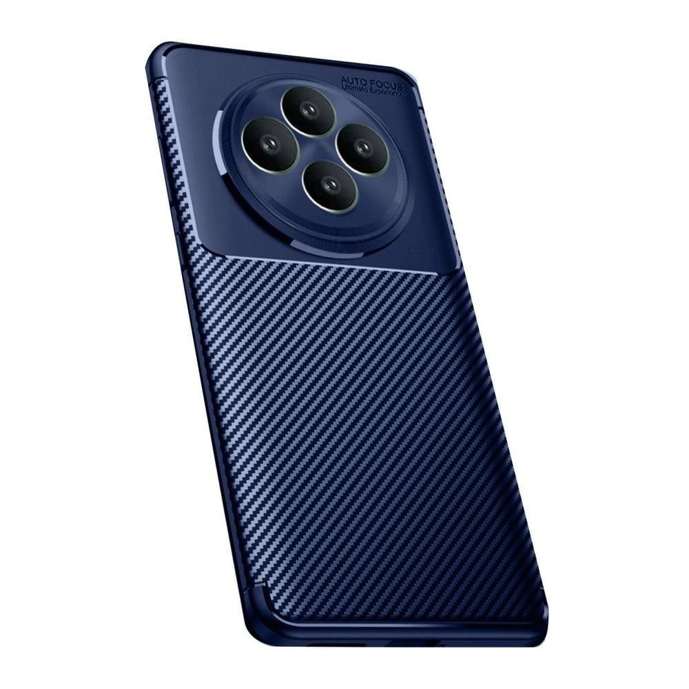 Mey İthalat®   Reno 11 FS Kılıf Auto Focus Karbon Kapak - Lacivert