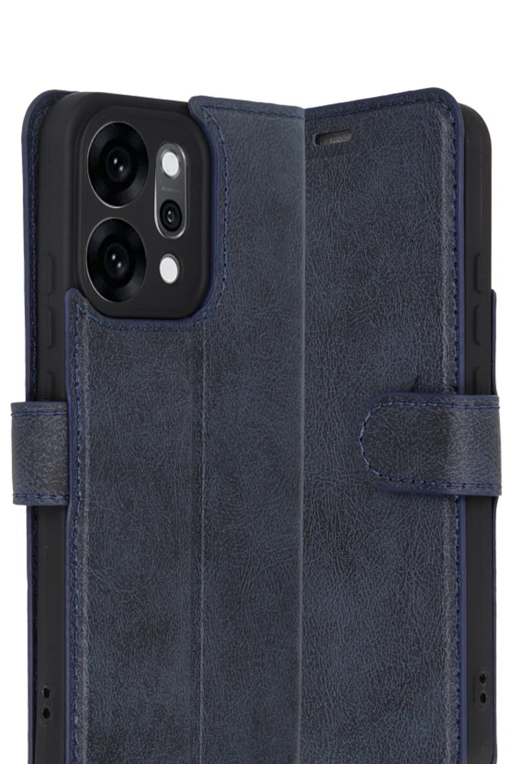 Mey İthalat®   Reno 14 Trend S Plus Kapaklı Kılıf - Lacivert
