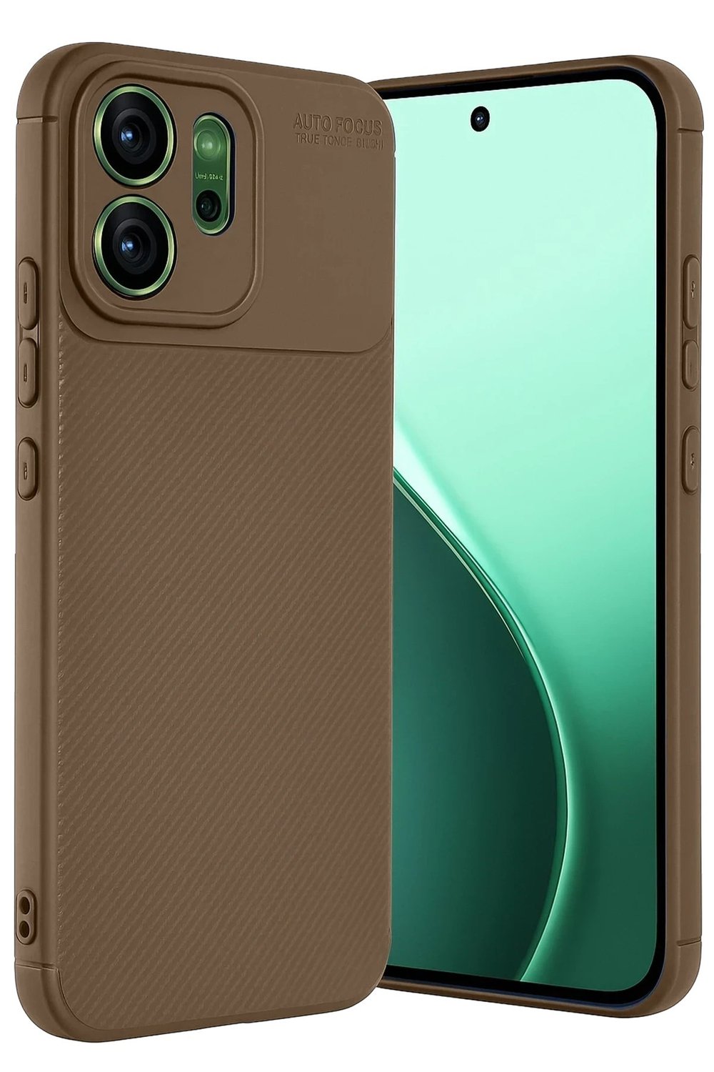 Mey İthalat®   Reno 14F Auto Focus Karbon Kapak - Kahverengi