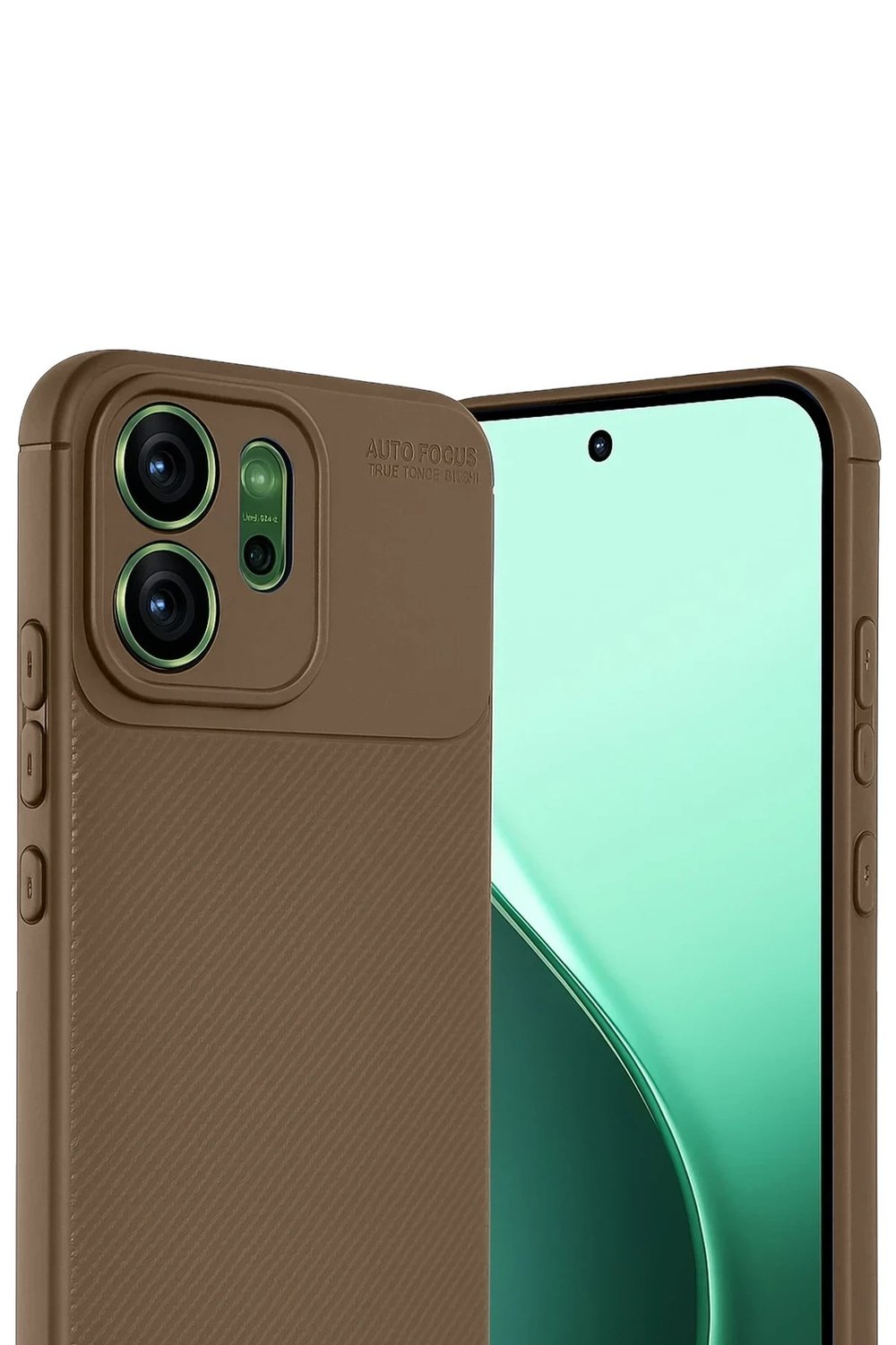 Mey İthalat®   Reno 14F Auto Focus Karbon Kapak - Kahverengi