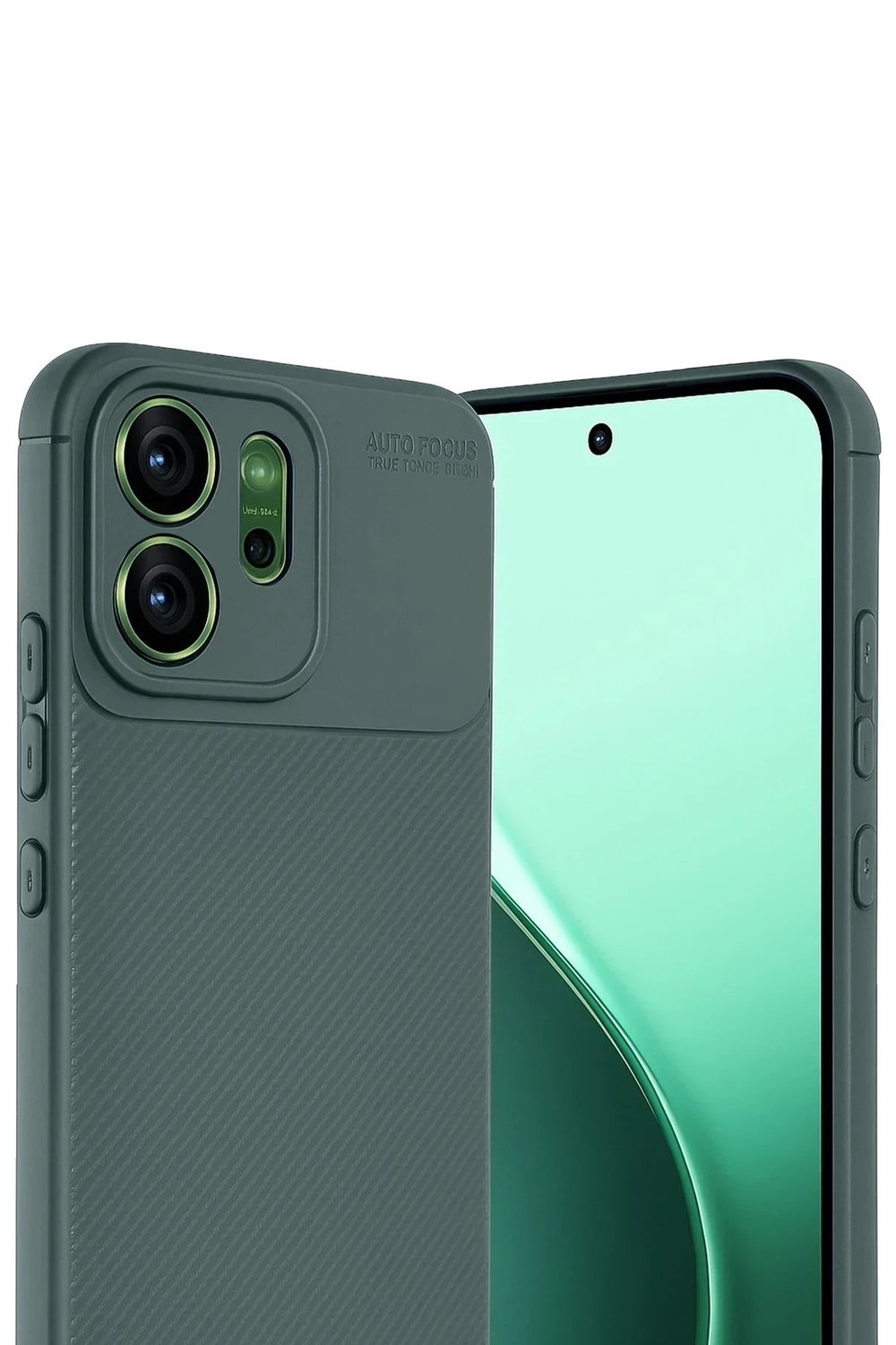 Mey İthalat®   Reno 14F Auto Focus Karbon Kapak - Koyu Yeşil