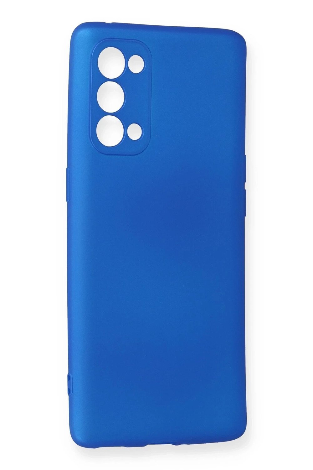 Mey İthalat®   Reno 5 Pro Kılıf First Silikon - Mavi
