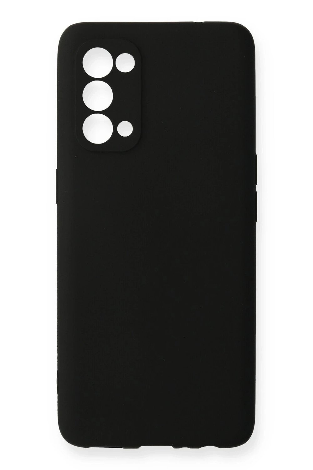 Mey İthalat®   Reno 5 Pro Kılıf First Silikon - Siyah