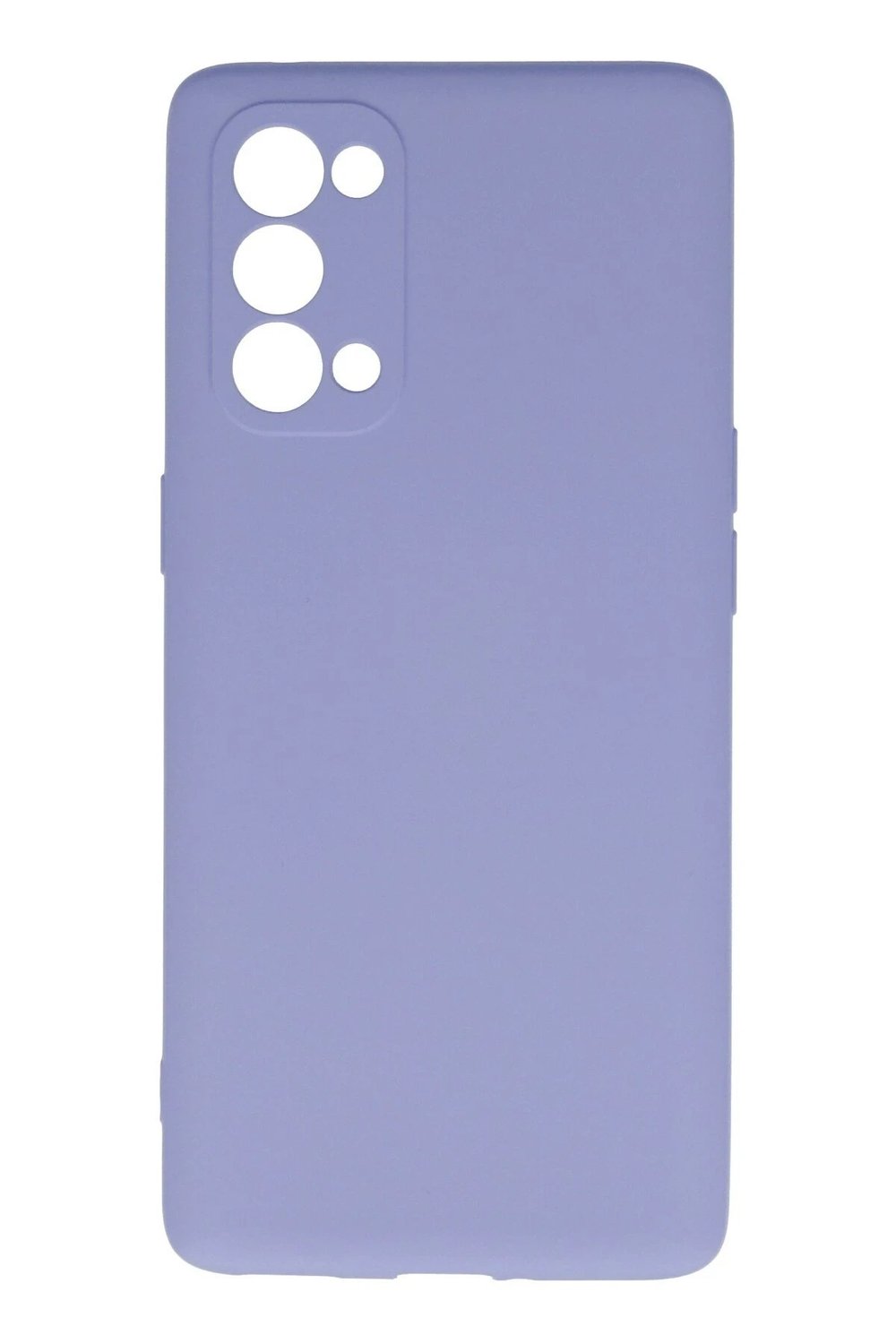 Mey İthalat®   Reno 5 Pro Kılıf Nano içi Kadife Silikon - Lila