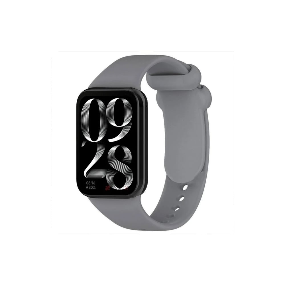 Mey İthalat®   Smart Band 8 Pro Klasik Kordon - Füme