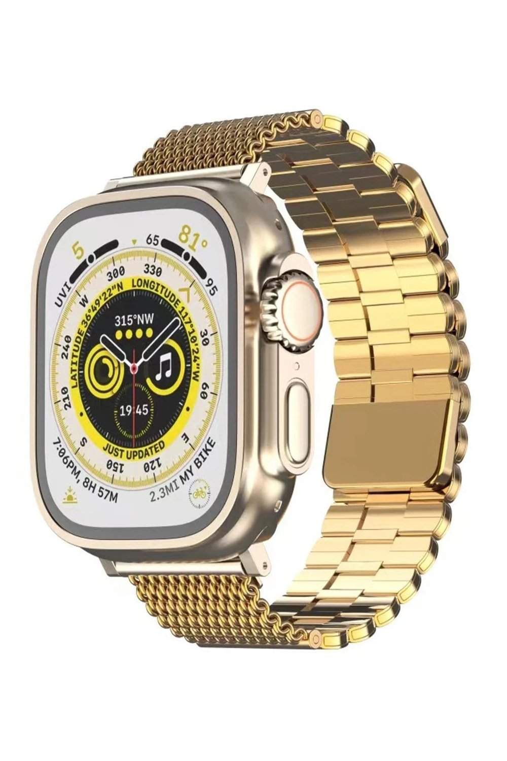 Mey İthalat®   Watch 38mm Ascend Metal Kordon - Gold
