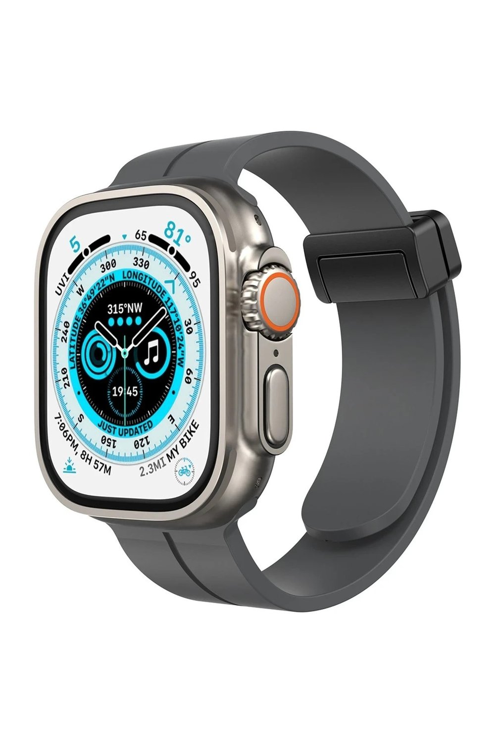 Mey İthalat®   Watch 38mm KR412 Elegance Stylısh Kordon - Füme