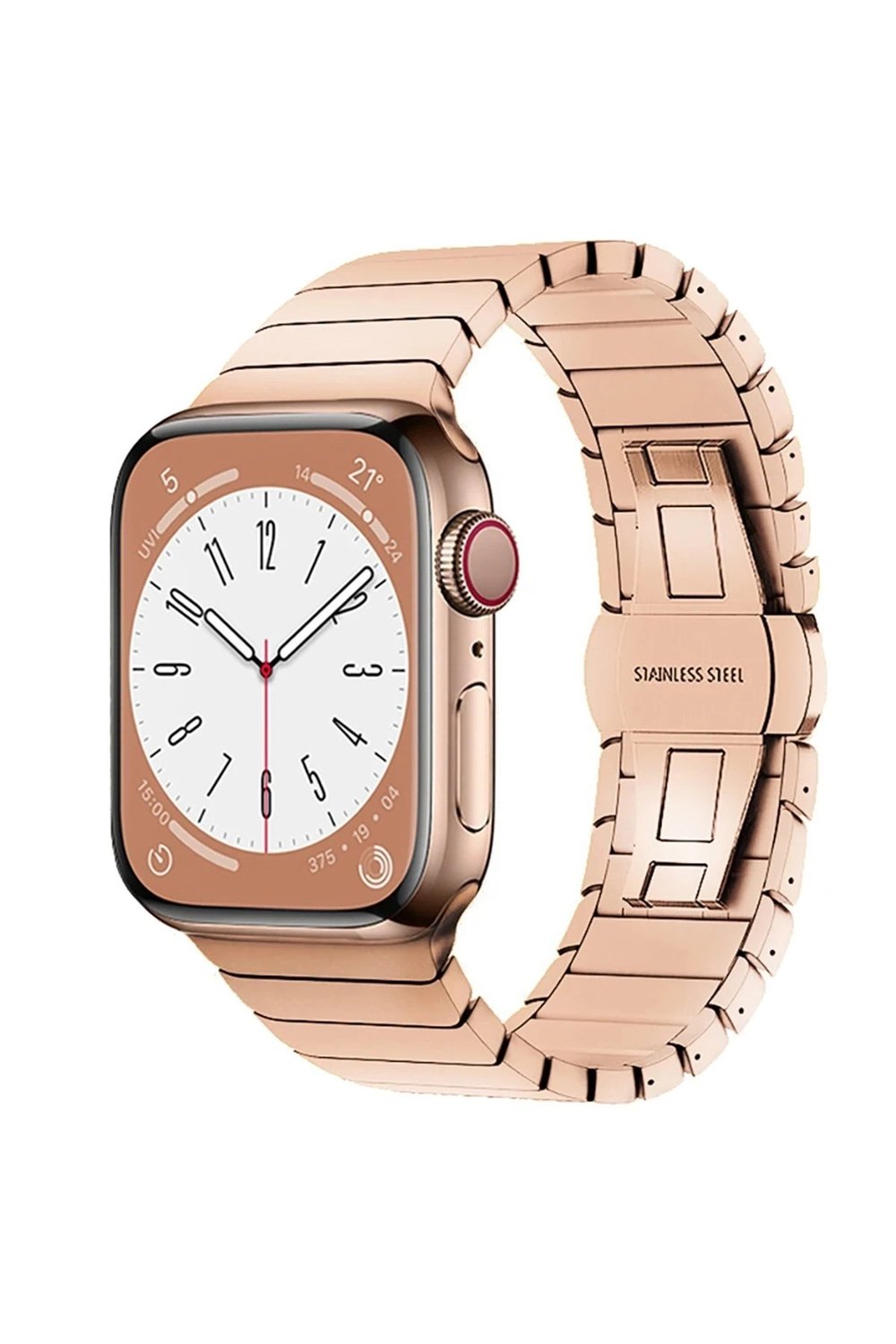 Mey İthalat®   Watch 38mm KR413 Fine Steel Kordon - Rose