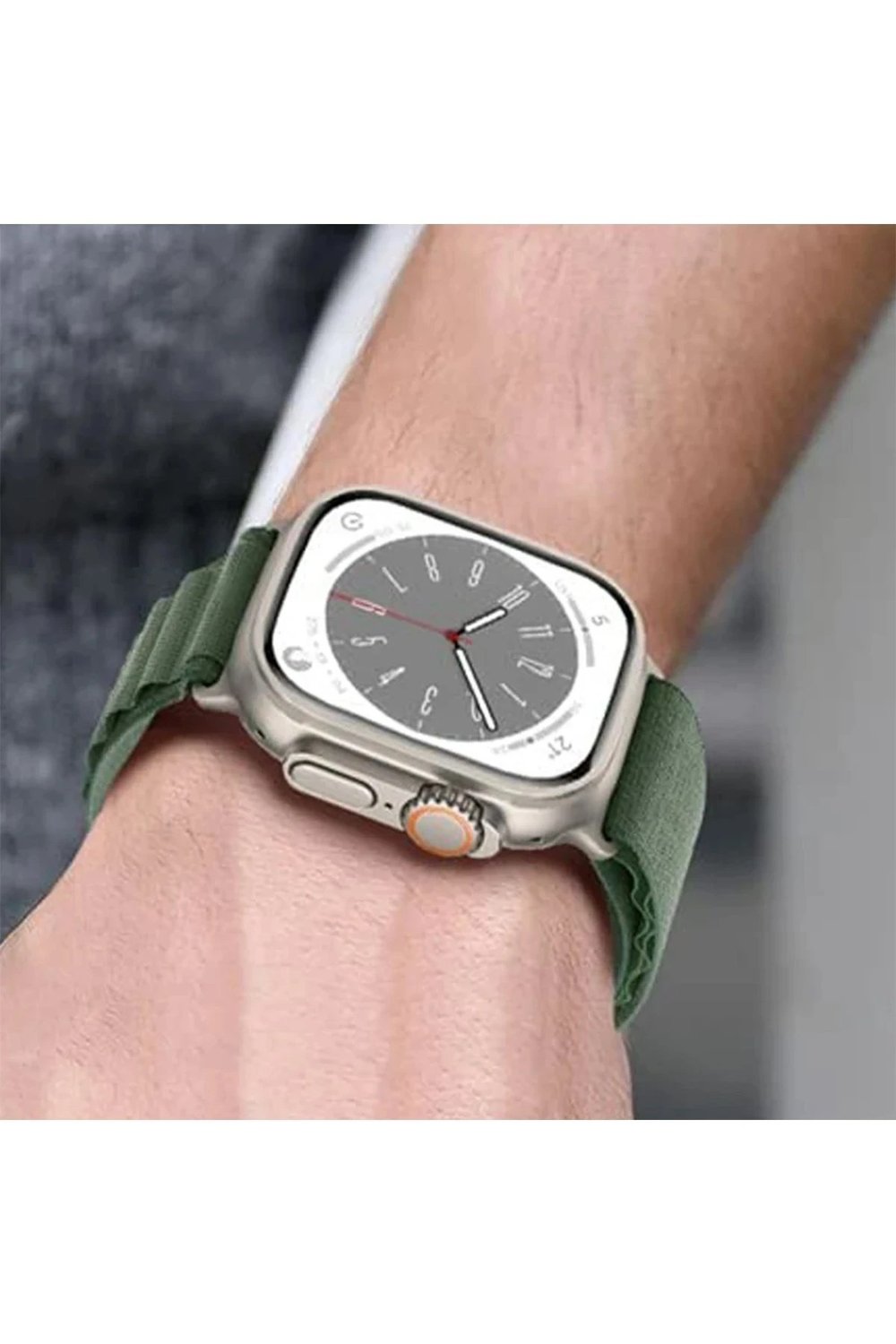 Mey İthalat®   Watch 38mm Mountain Kordon - Kırmızı