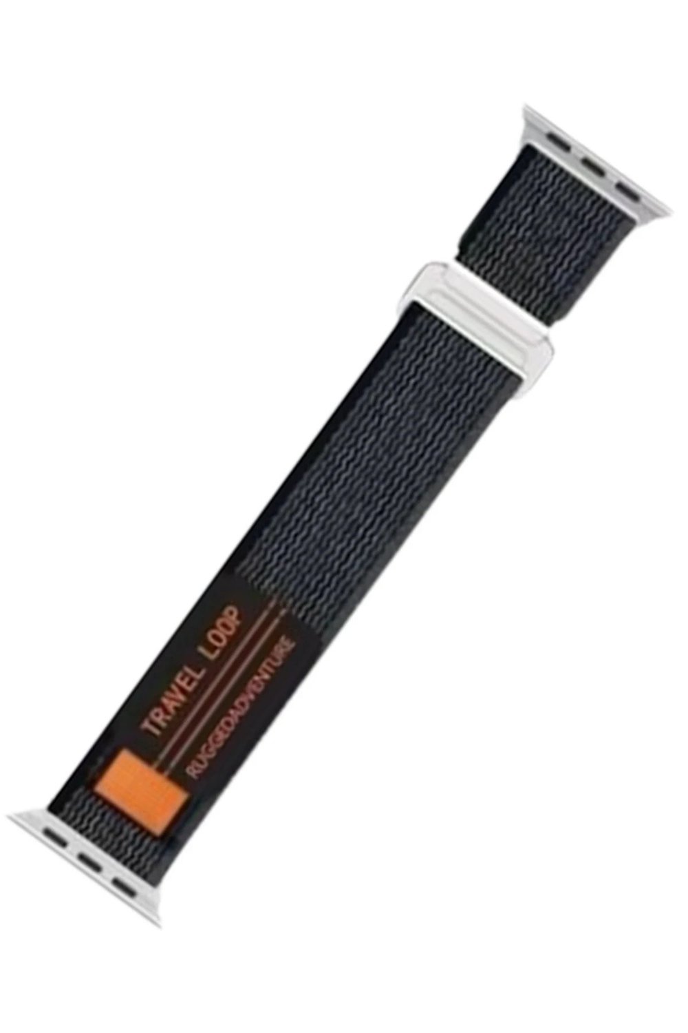 Mey İthalat®   Watch 42mm Alice Kumaş Kordon - Siyah-Gri