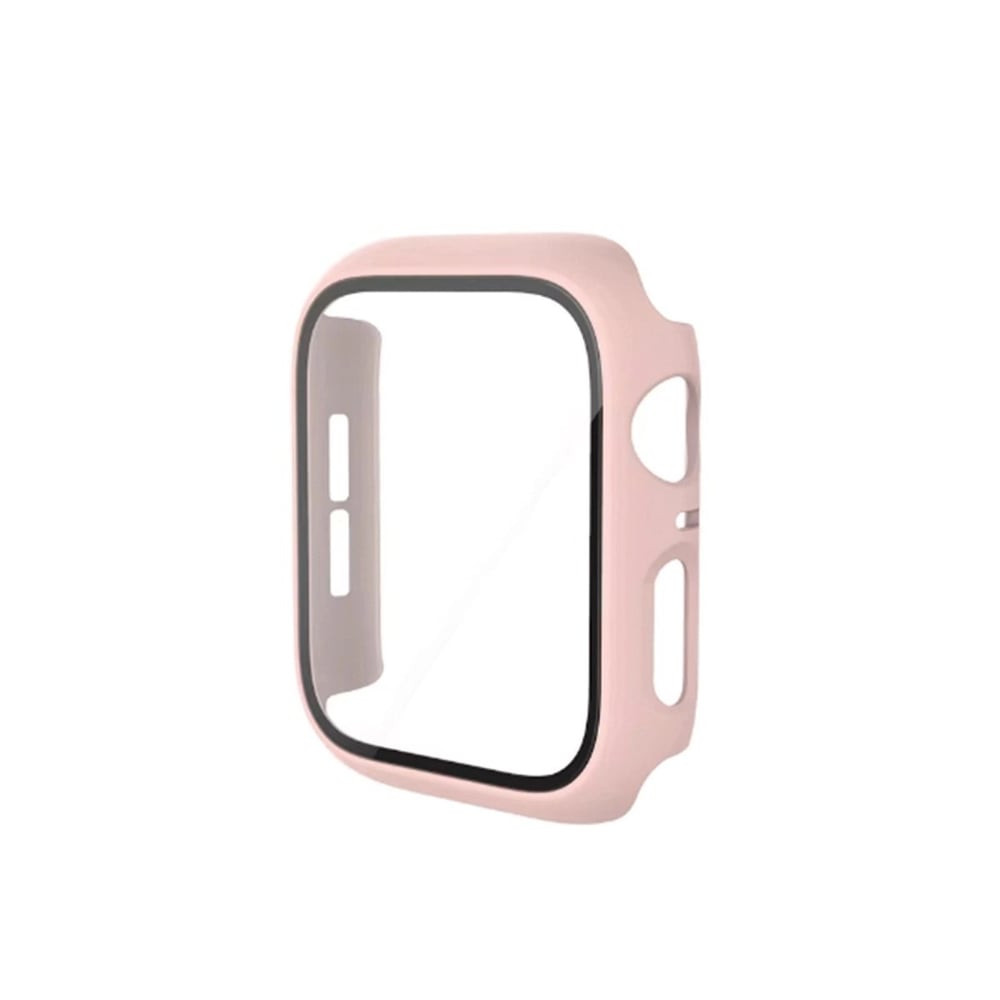 Mey İthalat®   Watch 42mm Camlı Kasa Ekran Koruyucu - Pembe