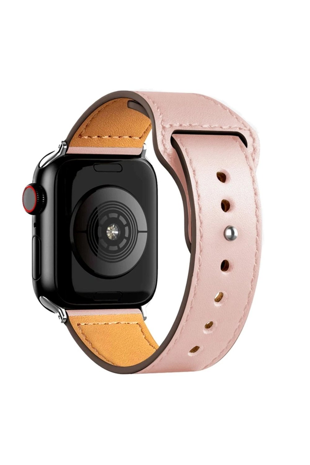 Mey İthalat®   Watch 42mm KR415 Luaz Deri Kordon - Pembe