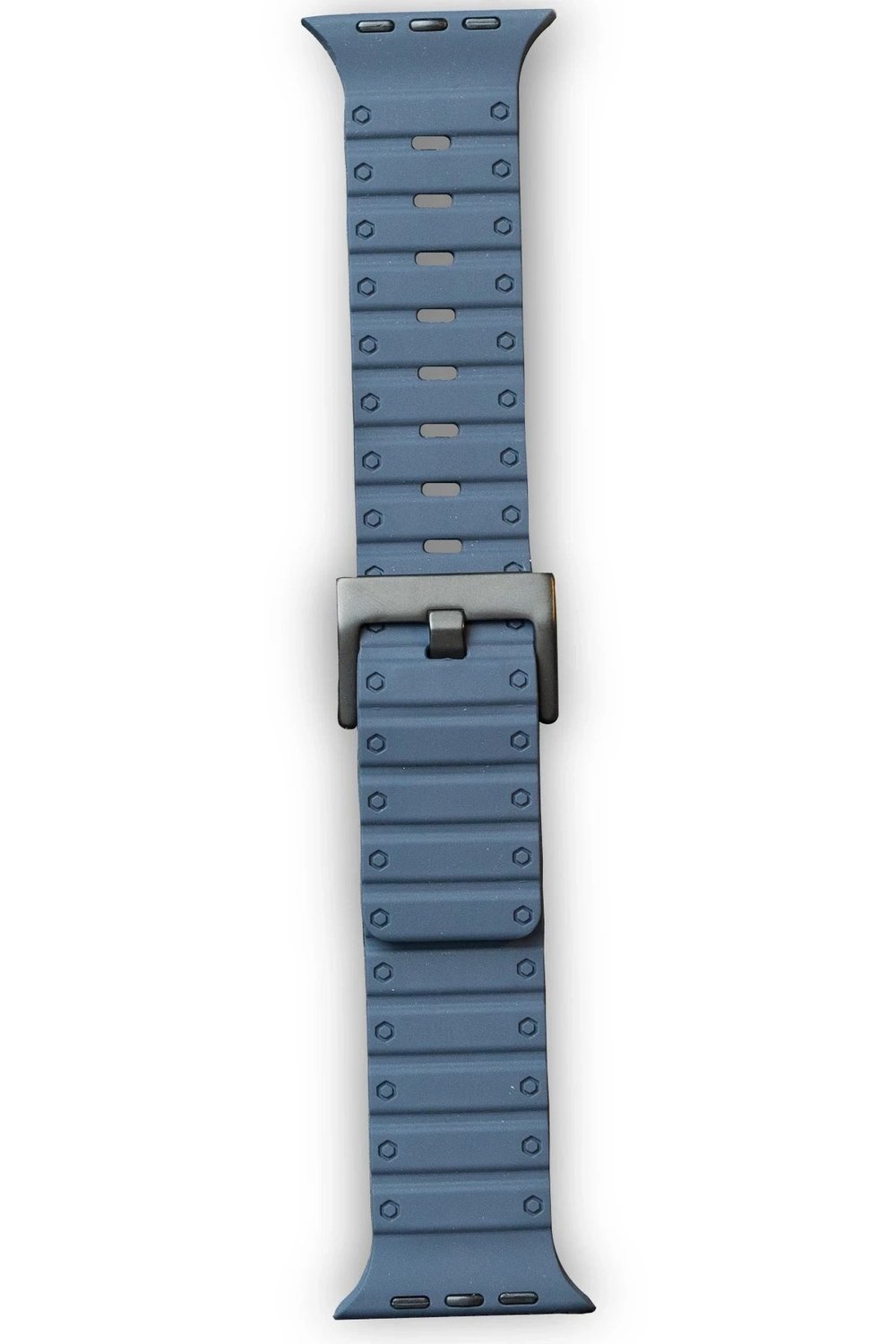 Mey İthalat®   Watch 42mm Magnus Mıknatıslı Silikon Kordon - Mavi