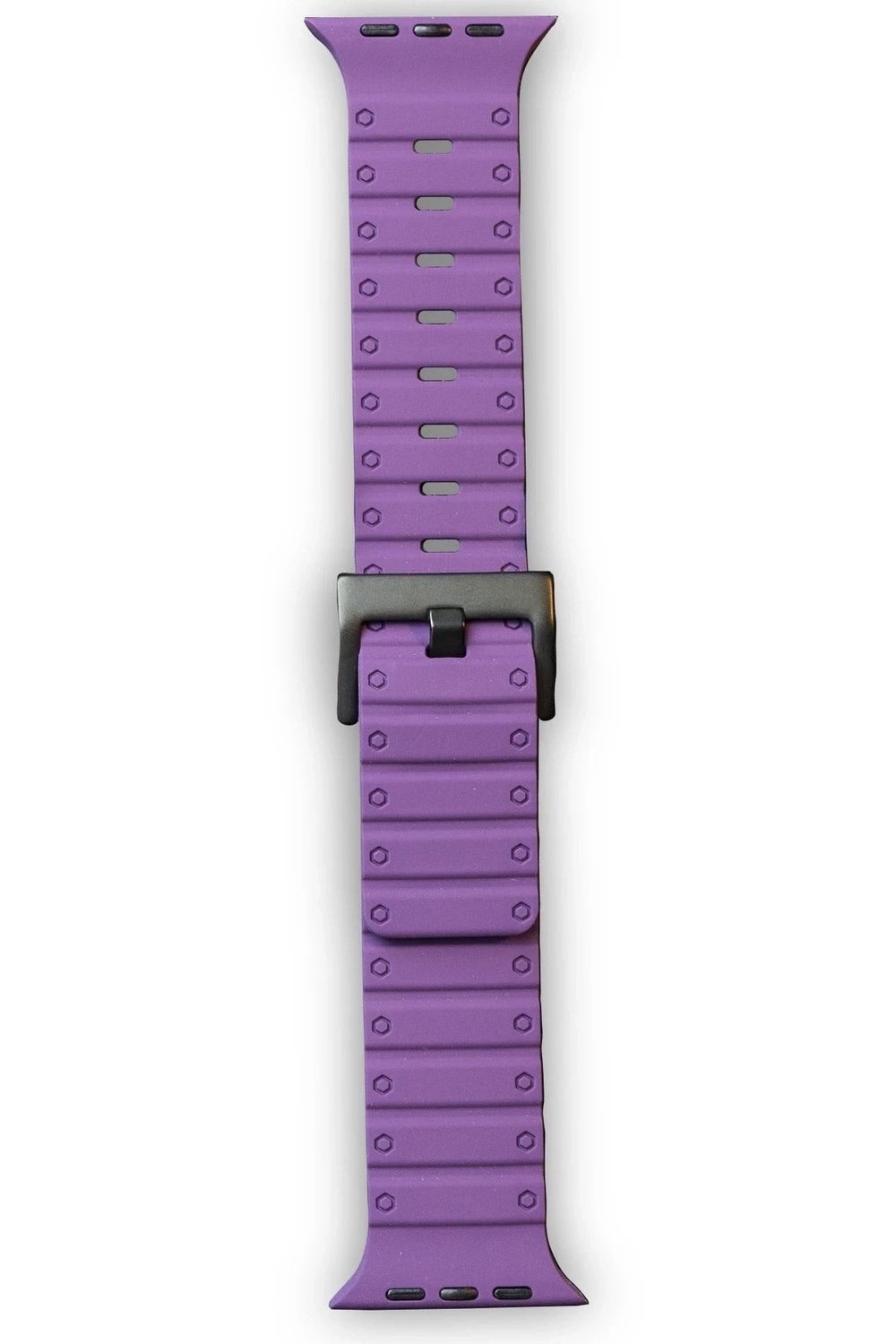 Mey İthalat®   Watch 42mm Magnus Mıknatıslı Silikon Kordon - Mor