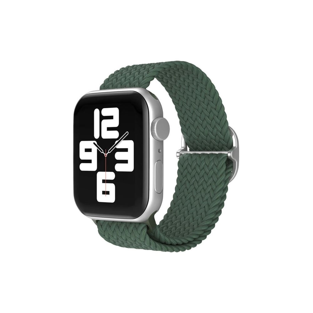 Mey İthalat®   Watch 42mm Star Kordon - Koyu Yeşil