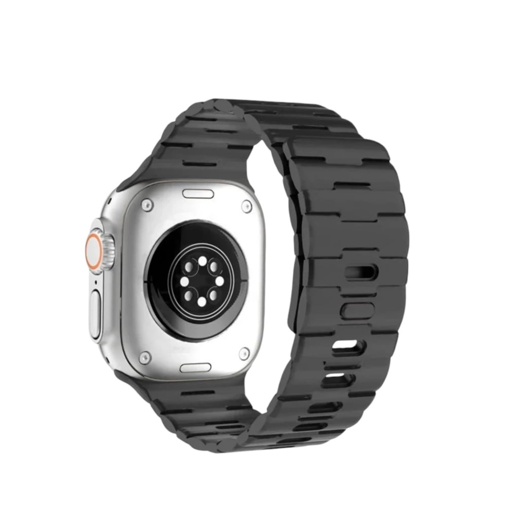Mey İthalat®   Watch Ultra 49mm Wowen Kordon - Siyah