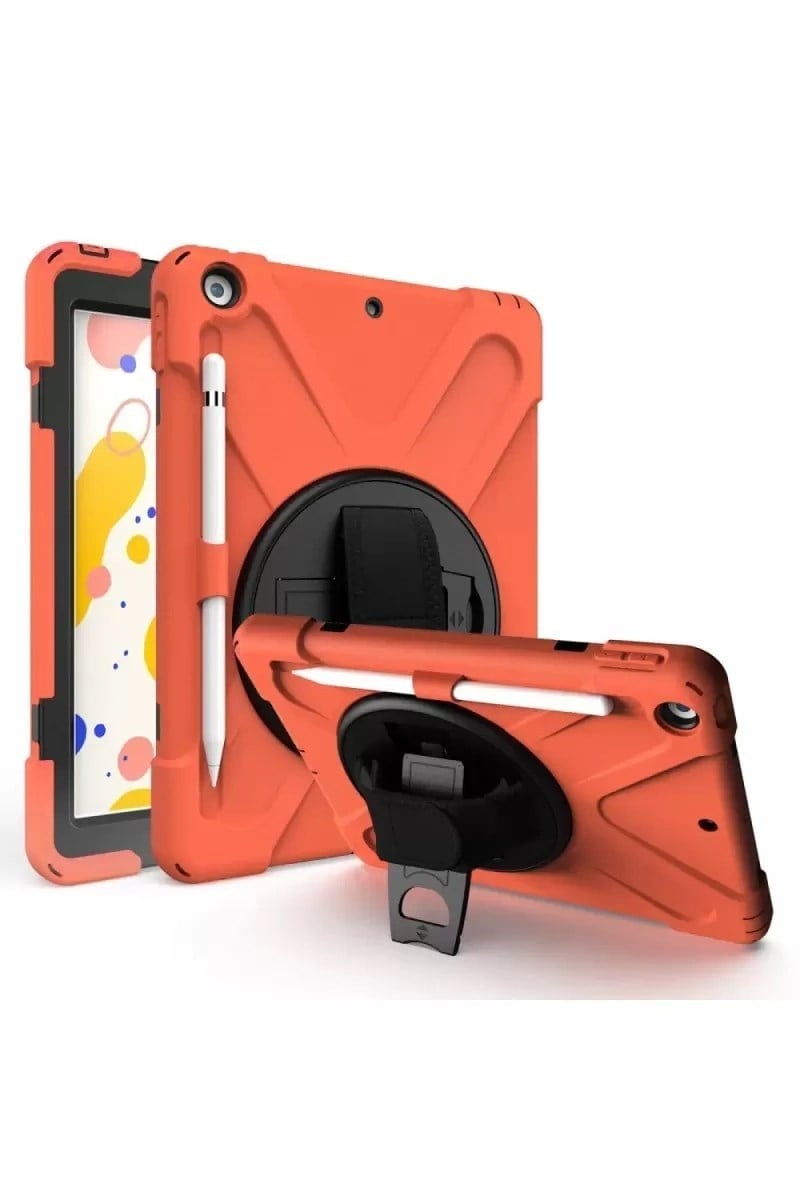 Mey İthalat®   iPad 5 Air 9.7 Kılıf Amazing Tablet Kapak - Turuncu