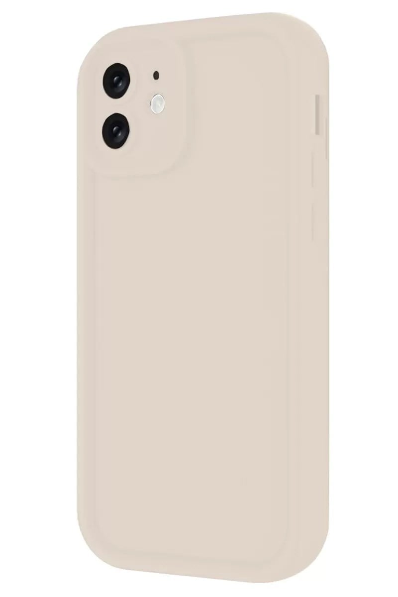 Mey İthalat®   iPhone 11 Kılıf Viera Silikon - Krem