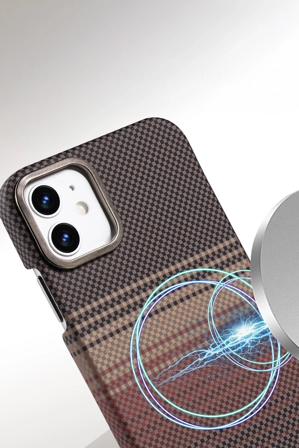 Mey İthalat®   iPhone 11 Vega Magsafe Kapak - Kırmızı