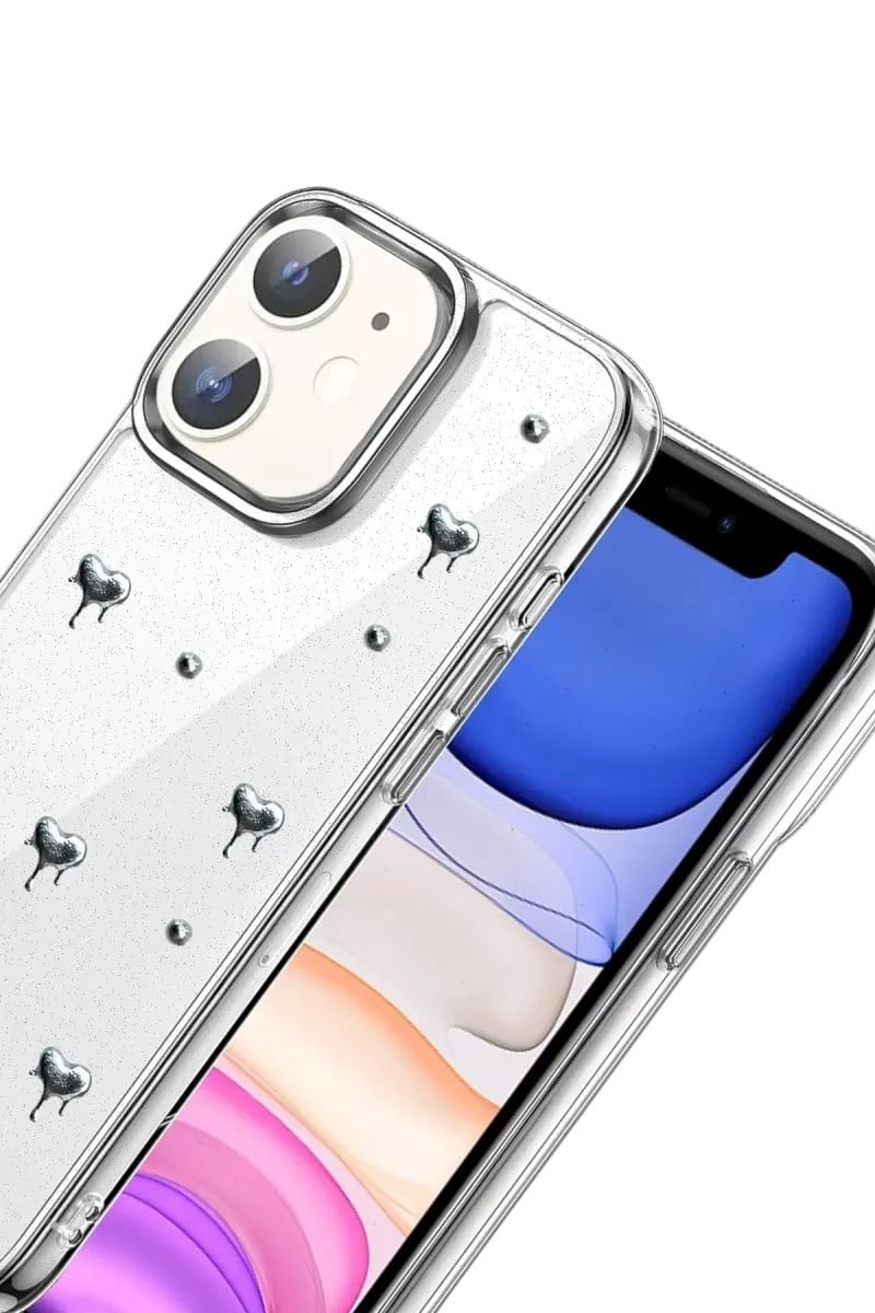 Mey İthalat®   iPhone 12 Fiyonk Desenli Kapak - Desen 1