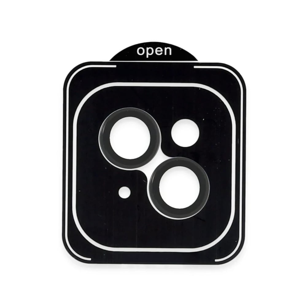 Mey İthalat®   iPhone 13 PVD Metal Kamera Lens - Siyah