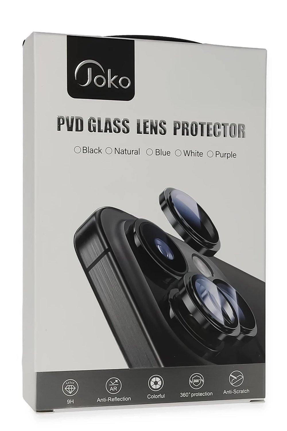 Mey İthalat®   iPhone 13 PVD Metal Kamera Lens - Natural Grey
