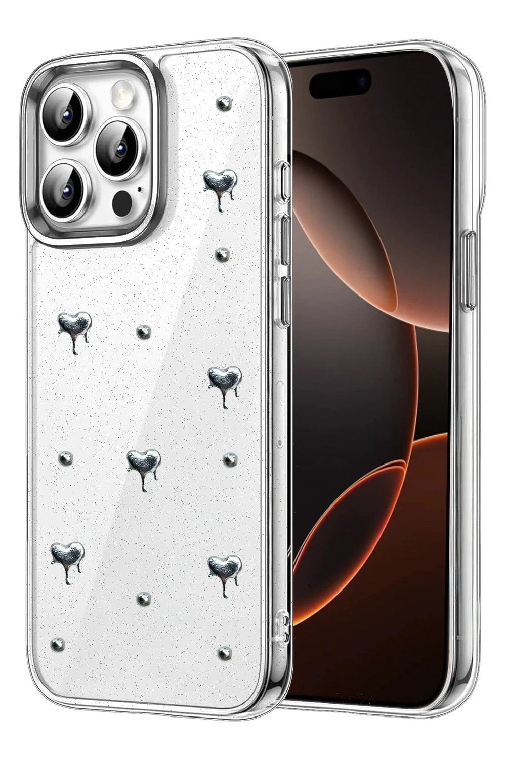 Mey İthalat®   iPhone 14 Pro Max Fiyonk Desenli Kapak - Desen 1