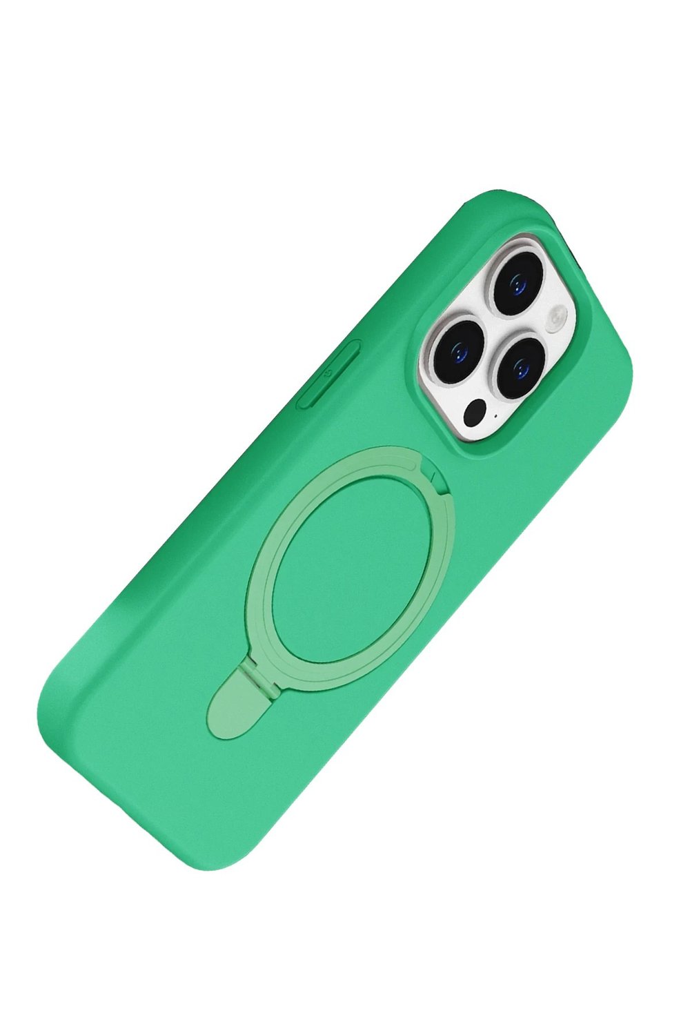 Mey İthalat®   iPhone 14 Pro Max Regal Magsafe Standlı Kapak - Yeşil
