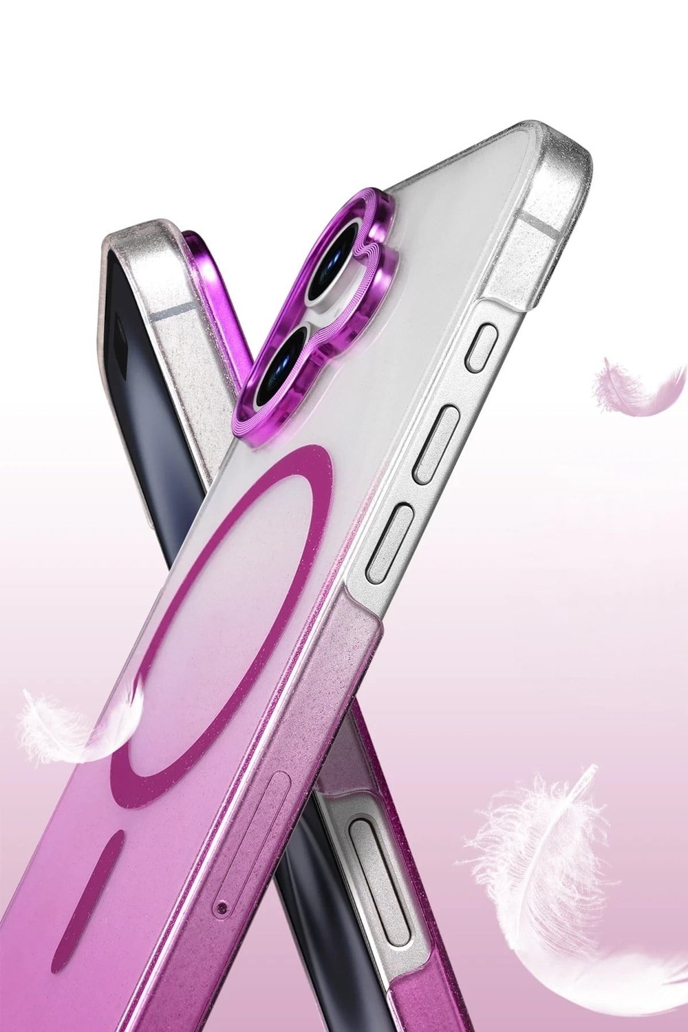 Mey İthalat®   iPhone 16 Plus Glossy Magsafe Kapak - Siyah