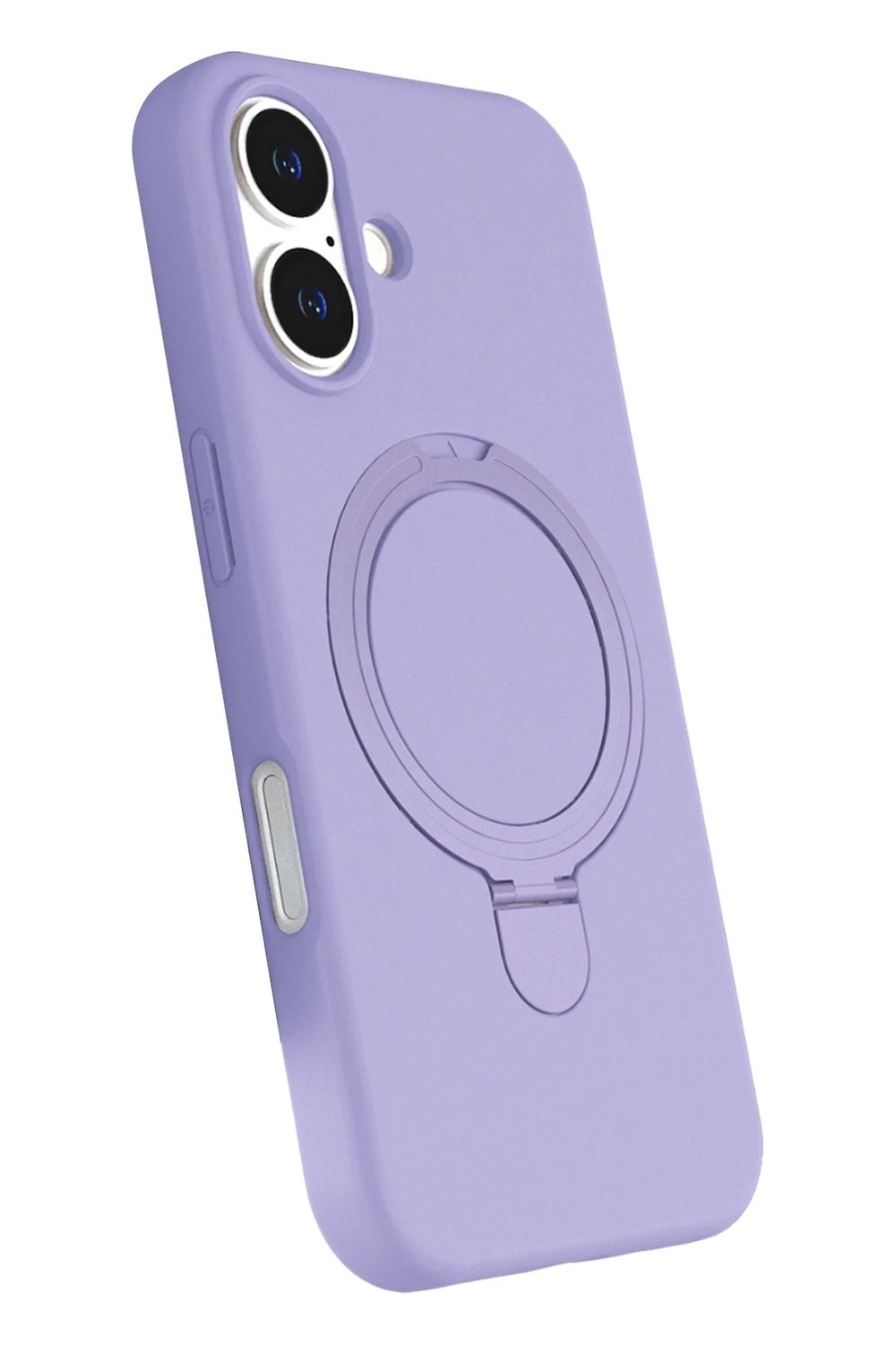 Mey İthalat®   iPhone 16 Plus Regal Magsafe Standlı Kapak - Lila